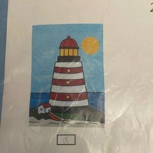 NWT Todays Living House‎ flag Lighthouse theme 28 x 40”.